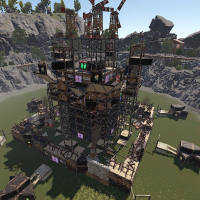 Черный демон - Постройка на сервере NOLIMIT X2