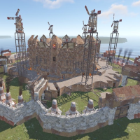 замок хуямок - Постройка на сервере X2